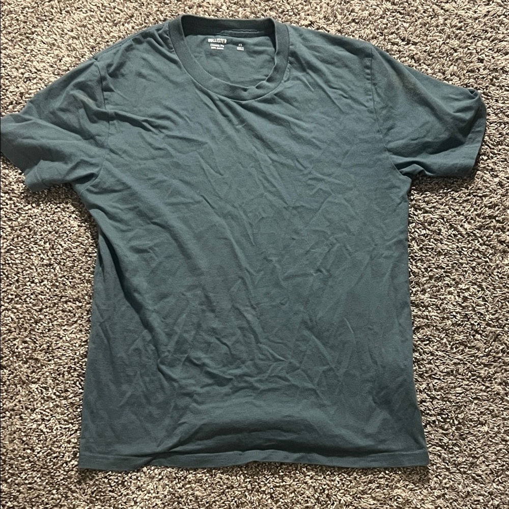 Hollister Charcoal Short Sleeve Tee